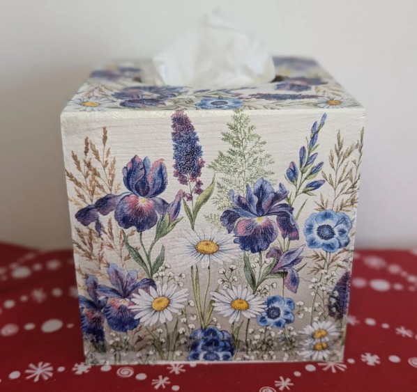 Blue Flower Garden