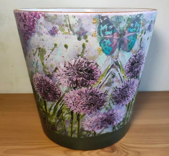 Purple Flower Garden